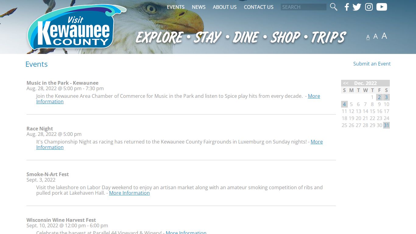 Kewaunee County Tourism » Events